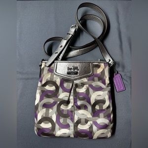 COACH Madison Graphic OP Art Crossbody